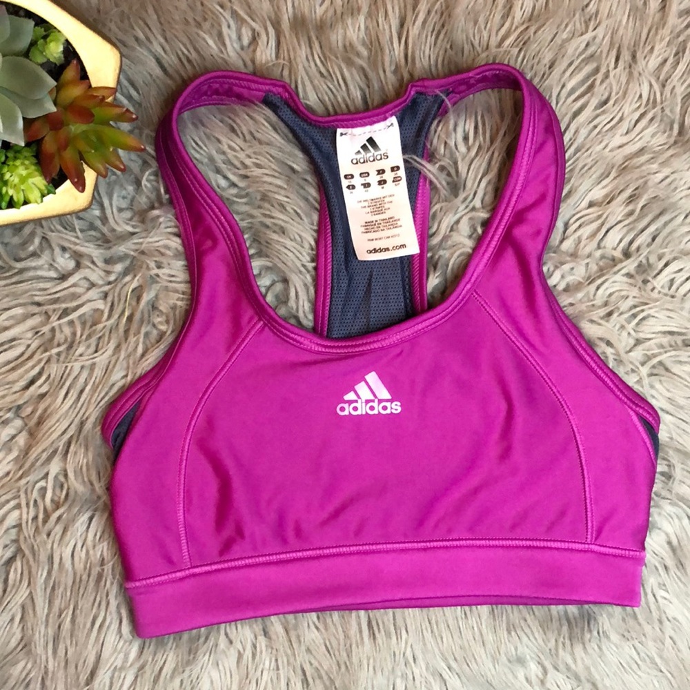 Adidas tech fit sports bra size S